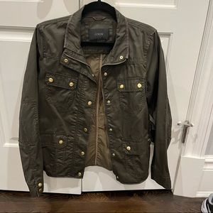 J Crew green jacket